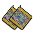 Carolines Treasures Turtle Pair of Pot Holders, 7.5 x 3 x 7.5 in. 8394PTHD